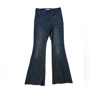 Tinseltown‎ Retro Flare Pull-On Denim Jeans in size 13